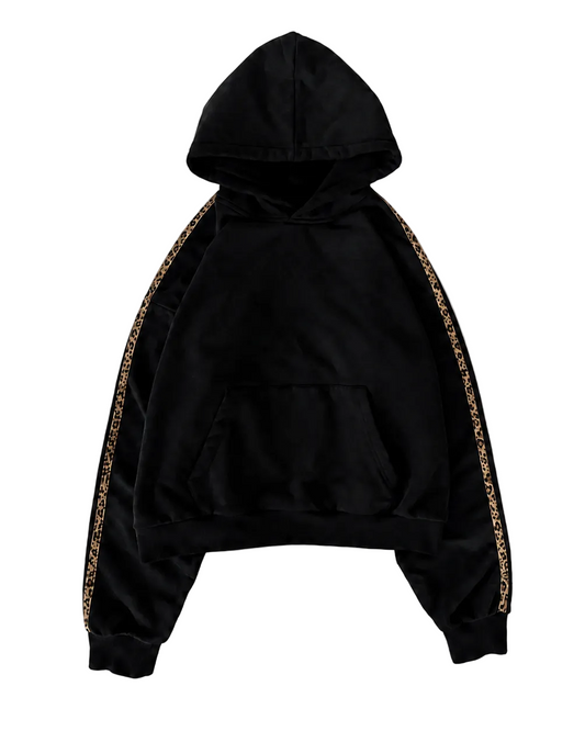 CHEETAH PRINT HOODIE